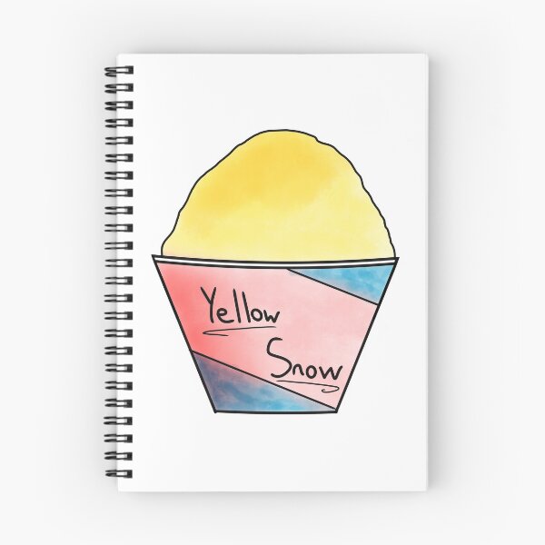 Item preview, Yellow Snow Shaved Ice designed and sold by GammaGirl-X.