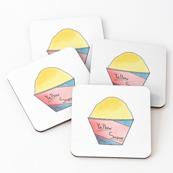 Item preview, Yellow Snow Shaved Ice designed and sold by GammaGirl-X.