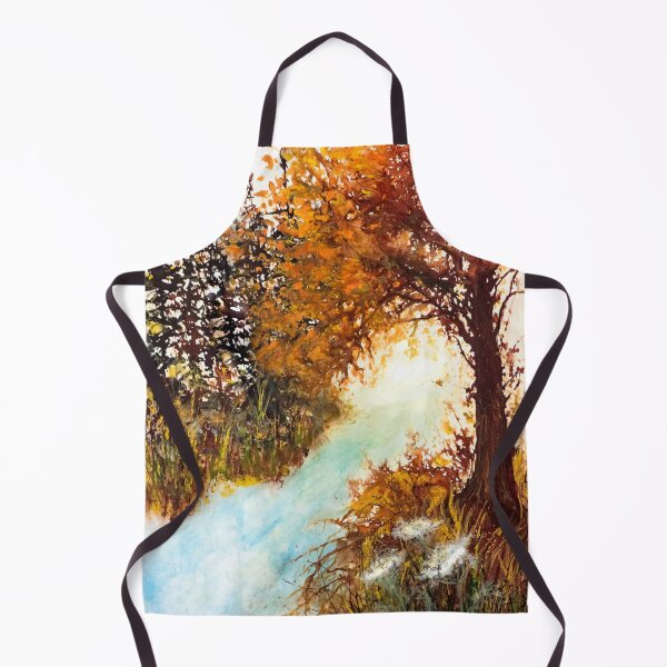 Item preview, Autumn landscape tree designed and sold by Red Witch Art.
