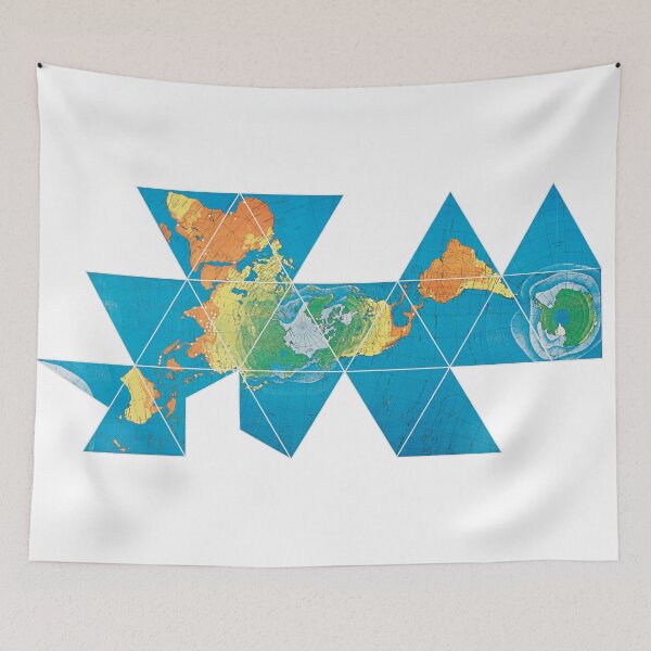 Item preview, Dymaxion Map designed and sold by Gustavo Rodríguez.