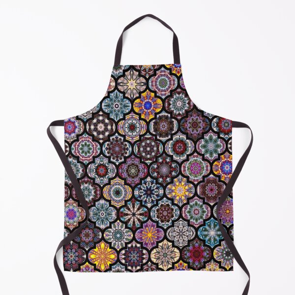Item preview, Moroccan Tile Pattern tile designed and sold by Red Witch Art.