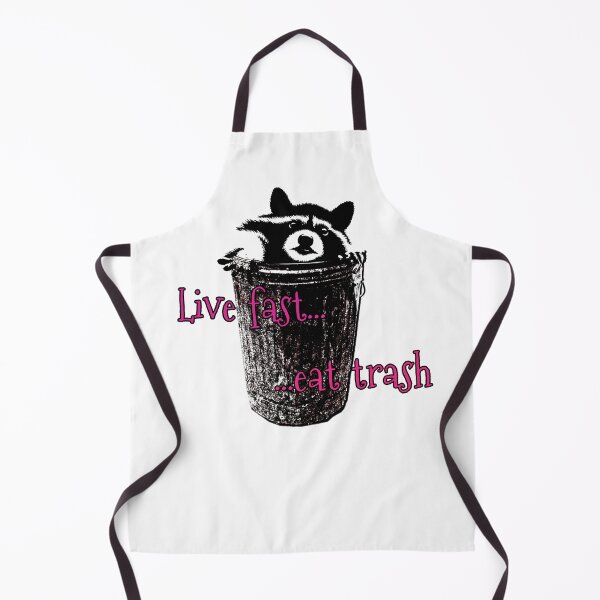Item preview, Live Fast Eat Trash designed and sold by funhousejen.