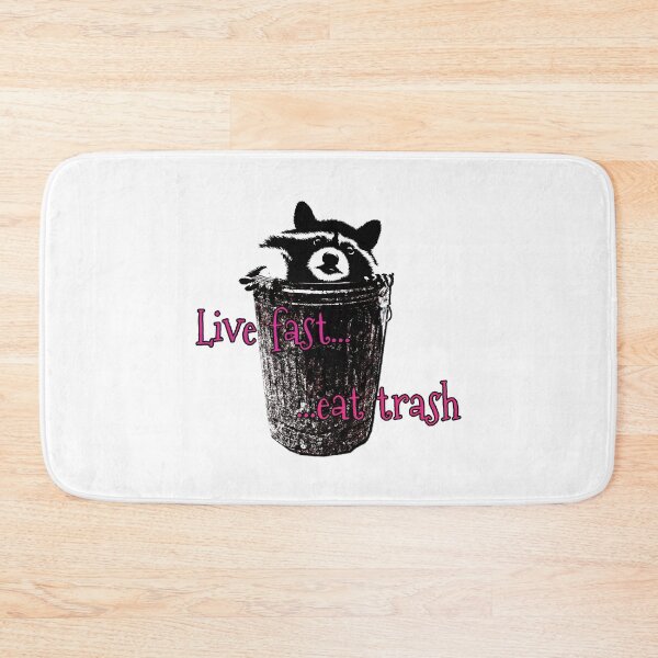 Item preview, Live Fast Eat Trash designed and sold by funhousejen.