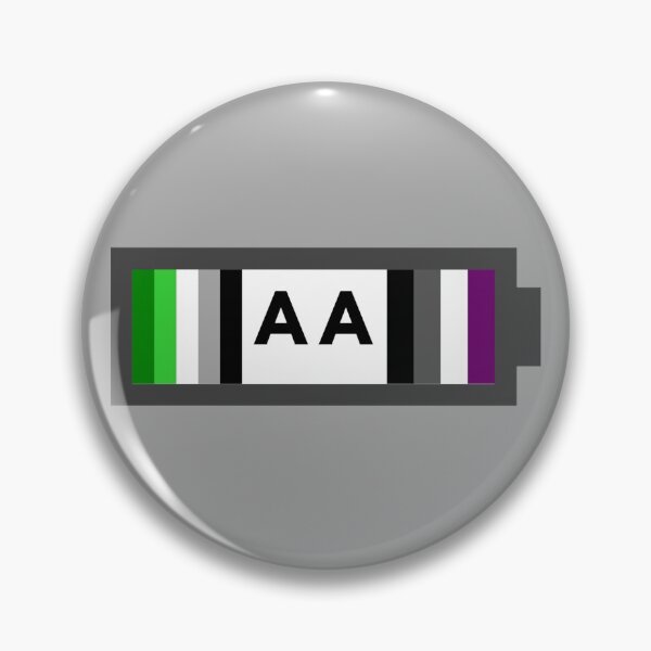 Item preview, Double A Pride (Aromantic & Asexual) designed and sold by FallenxStarr.