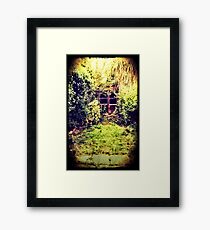 The Shed at the End of the Garden Framed Print