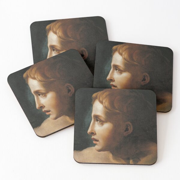 Item preview, Study of the Head of a Youth - Théodore Géricault designed and sold by themasters.