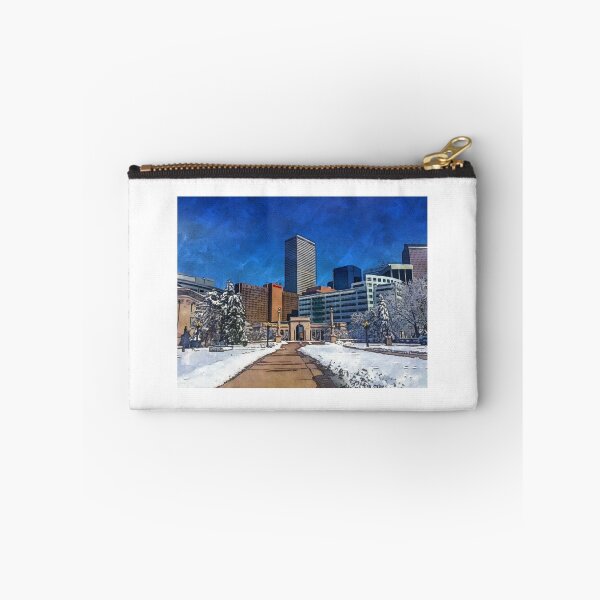 Aperçu de l'œuvre Jour de neige à Denver créée et vendue par Mathilde GT.