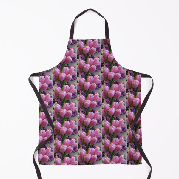 Aperçu de l'œuvre Tulipes roses crémeuses créée et vendue par Elaine Bawden.