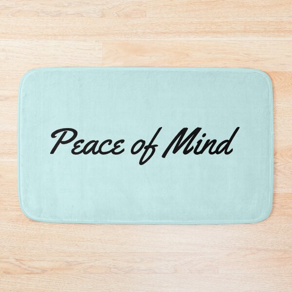 Item preview, "peace of mind" designed and sold by Feel-GoodPrints.