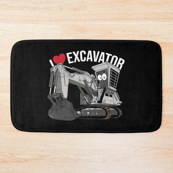 Item preview, I love Excavator Forever designed and sold by damnoverload.