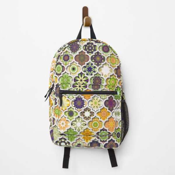 Item preview, Moroccan Tile pattern Green designed and sold by Red Witch Art.
