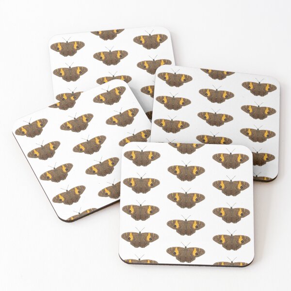 Item preview, Varied Sword-grass Brown butterfly pattern 2 designed and sold by quentinjlang.