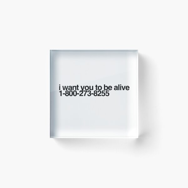 Item preview, I want you to be alive.  designed and sold by 444abigaill.