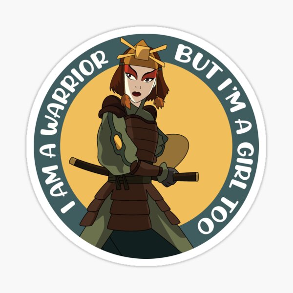 Item preview, suki from avatar "I am a warrior, but I'm a girl too" designed and sold by gwynethc.
