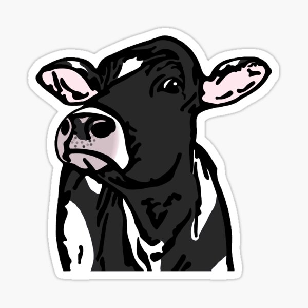 Vista previa del artículo con la obra «Las niñas Holstein tienen actitud - NO SE PUEDE REVENDER SIN PERMISO», diseñado y vendido por l-oh.