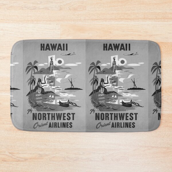 Item preview, Hawaii Noire vintage travel poster designed and sold by stickart-marek.