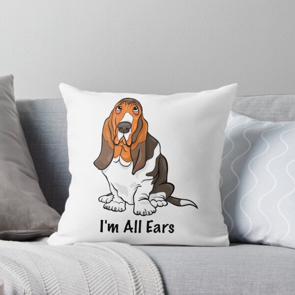 Item preview, I Am All Ears - Funny Basset Hound Gift designed and sold by Galvanized.