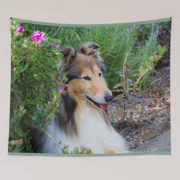 Item preview, Collie Flower designed and sold by KarenWoodArt.