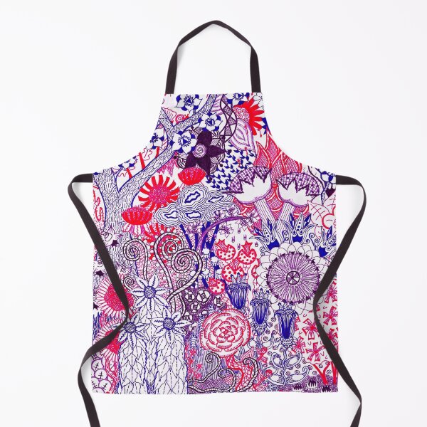 Item preview, Floral Jungle Purple designed and sold by The Rage Garden.