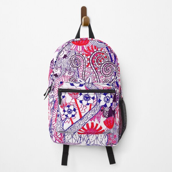 Item preview, Floral Jungle Purple designed and sold by The Rage Garden.