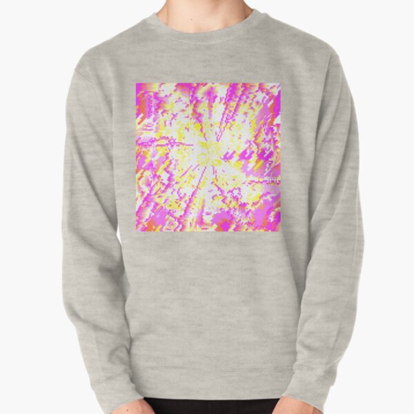 Yellow Pink Hot Explosion Pullover Sweatshirt