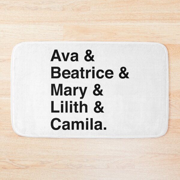 Item preview, Character names (v2) - Warrior Nun designed and sold by Queerdelion.