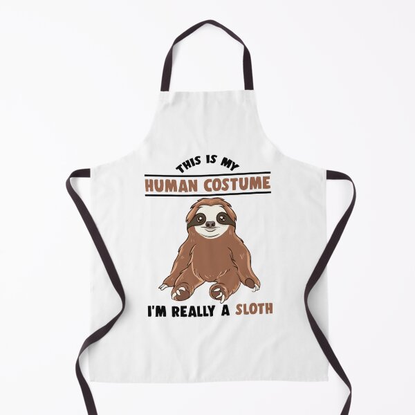 Item preview, this is my human I'm really a Sloth Halloween costume sloth designed and sold by BRONZELBTAYLOR.