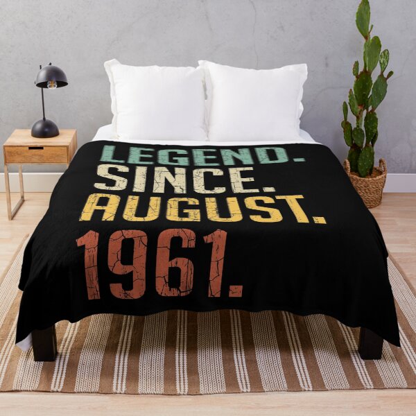 Item preview, Legend Since August 1961 59th Birthday Gift 59 Years Old Vintage August 1961 designed and sold by Takatv.