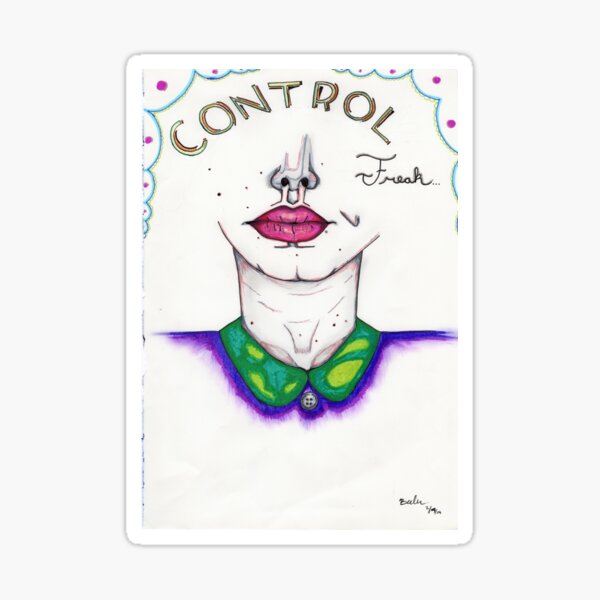 Control Freak Sticker