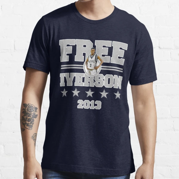 Free iverson t shirt online