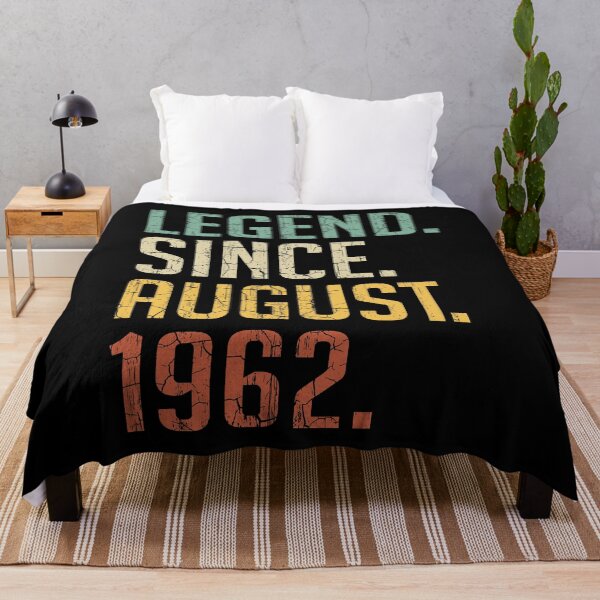 Item preview, Legend Since August 1962 58th Birthday Gift 58 Years Old Vintage August 1962 designed and sold by Takatv.