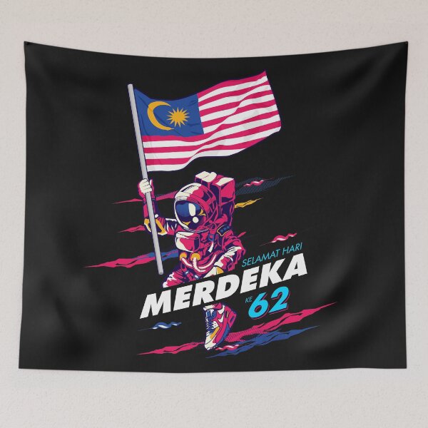 Item preview, Merdeka Astronaut designed and sold by FaizalPeyjal.