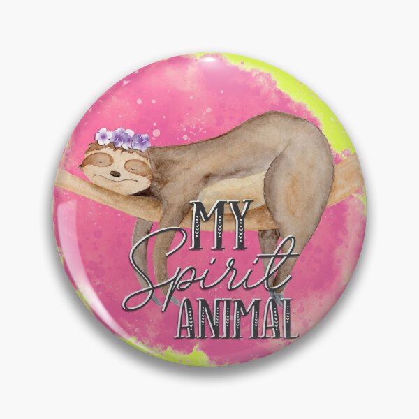 Item preview, Sloth is my spirit animal  designed and sold by Inspireaglow.