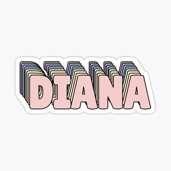 Promote Sale Price Personalized Pillowcase Featuring The Name DIANA In