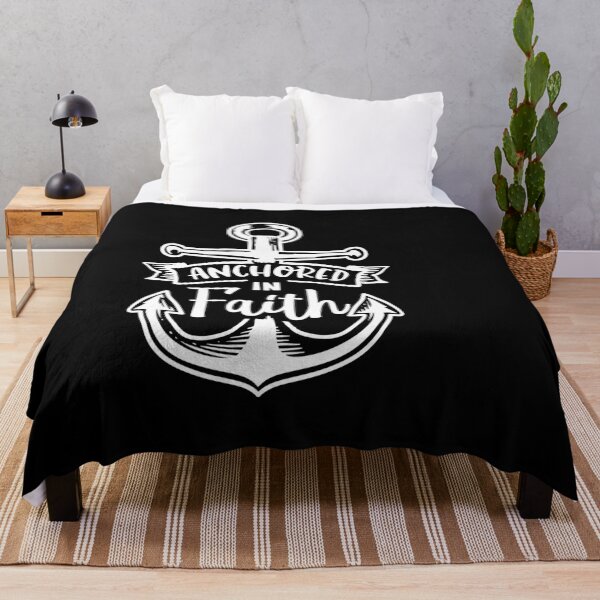 Item preview, Anchored in Faith, Positive, Motivation, Quote, Saying designed and sold by ChristianLife.