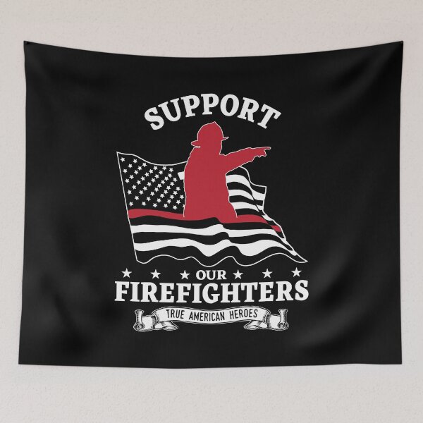 Item preview, Support our Firefighters designed and sold by DesignsAndStuff.