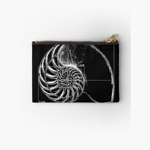 Item preview, Fibonacci on a nautilus shell designed and sold by funmaths.