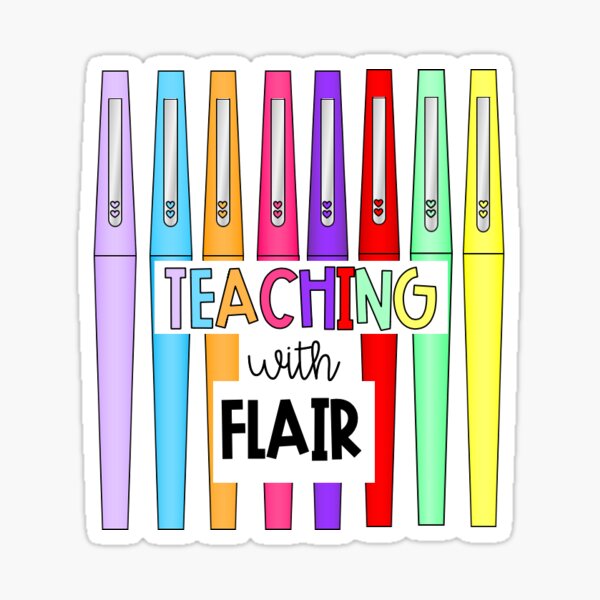 Flair Pens Sticker for Sale by oceandancegirl