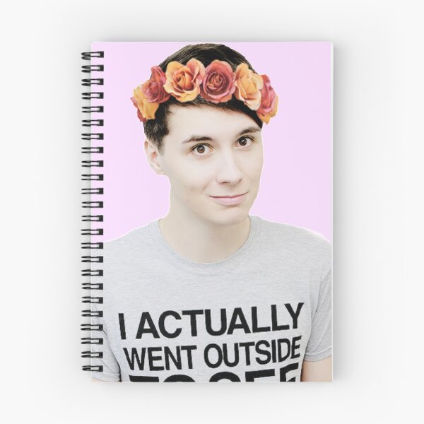 Item preview, Dan Howell In A Flower Crown designed and sold by cannibaltrench.