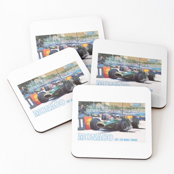 Item preview, 1968 MONACO Grand Prix Racing Poster designed and sold by retrographics.