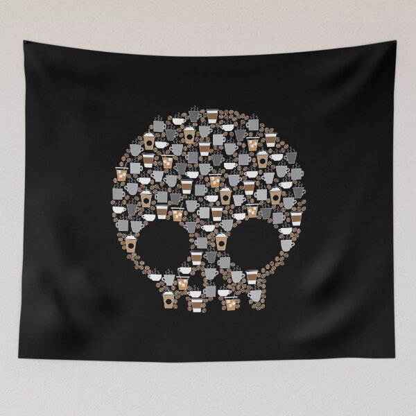 Item preview, Coffee Mug Skull designed and sold by LivingstonLine.