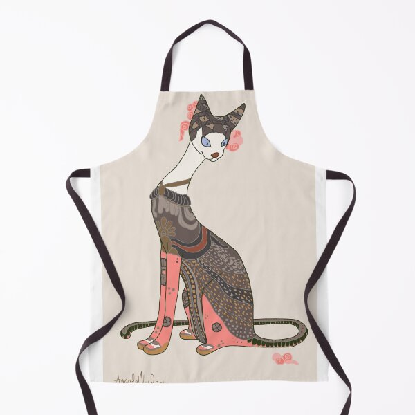 Item preview, Valentina, Art Deco Cat designed and sold by sneercampaign.