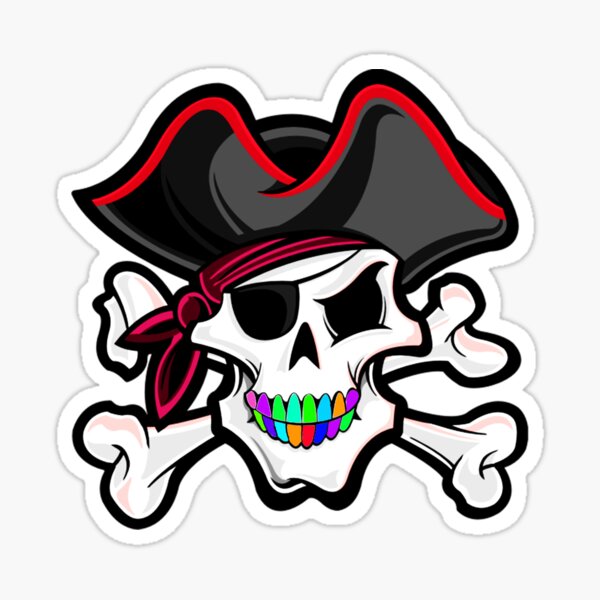 Pirate Hats Decal 