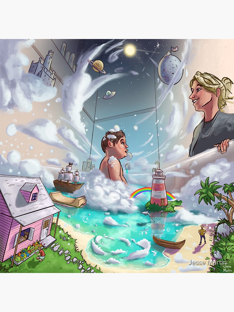 "Bubble Bath Dreams" for Sale by Jesse Martin Redbubble