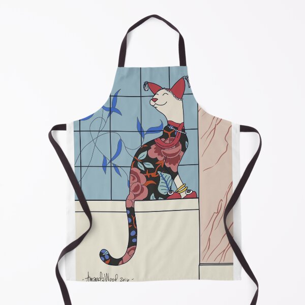 Item preview, Marjorie, Art Deco Cat designed and sold by sneercampaign.