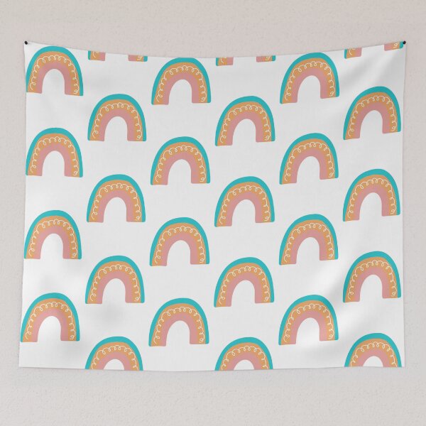 Item preview, Boho, Organic Bright Rainbow designed and sold by sieeeeerra.