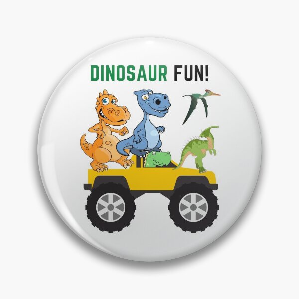 Item preview, Dinosaur Fun with truck and five dinosaurs designed and sold by Linda La Guardia.