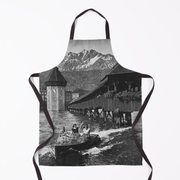 Item preview, Lucerna Noire vintage travel poster designed and sold by stickart-marek.