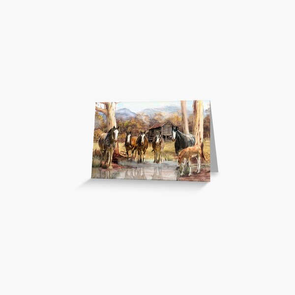 High Country Hideaway Greeting Card