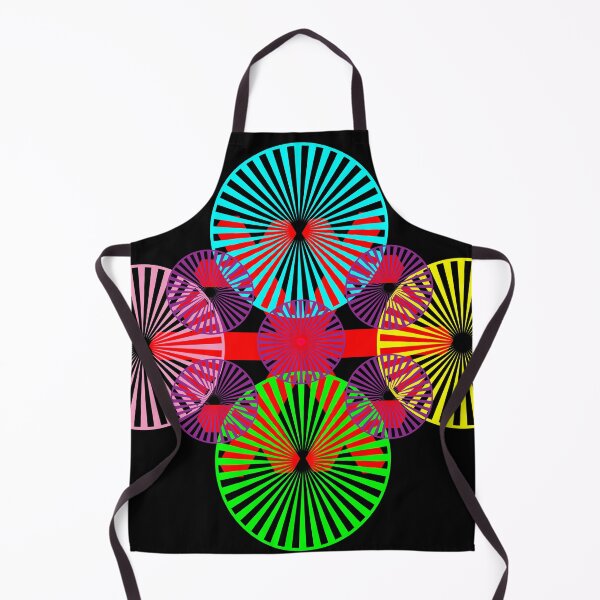 Item preview, MULTICOLORED SPIRALS fluorescent colors designed and sold by Astralia.